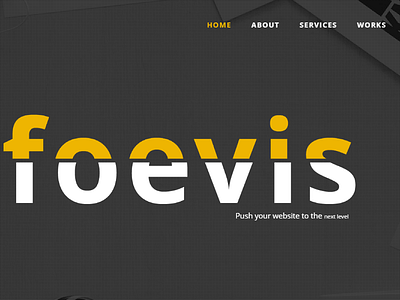 Foevis - Responsive Portfolio WordPress Theme agency bootstrap creative html5 modern one page parallax personal portfolio responsive visual composer wordpress