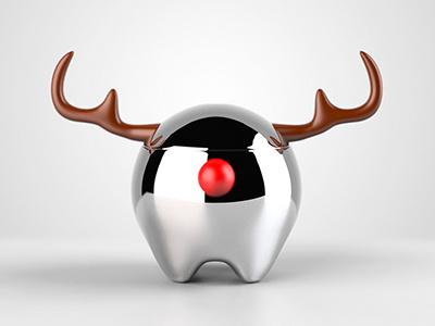 Christmas Magic "Rudolf" christmas industrial design packaging rudolf santa steel