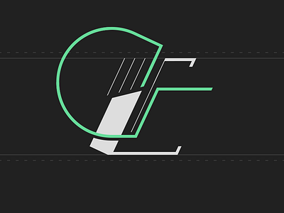 36 Days of Type Day 05 | E 36daysoftype alphabet letter design lettering type design typography