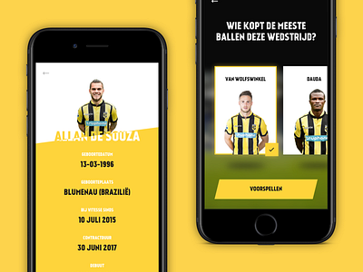 Football app app app design black football ui ui design ux ux design yellow