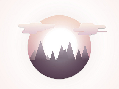 Sunset cloud indie mountain sun sunset