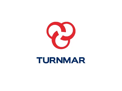 Turnmar logo branding clean graphics identity logo logotype simple typography