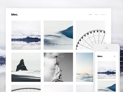 Bloc - Photography Free Wordpress Theme bloc free loop themes template theme themeforest web web design website wordpress