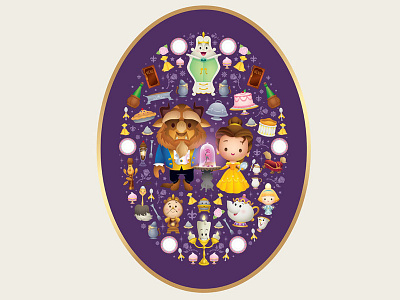 Beauty And The Beast beauty and the beast disney disneyland jerrod maruyama jmaruyama wonderground gallery