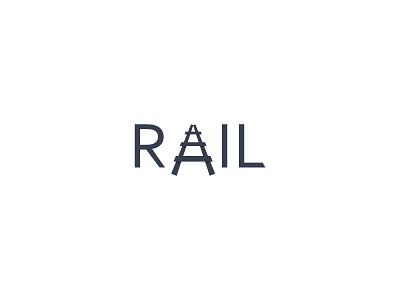 Rail | Wordmark minimal monogram