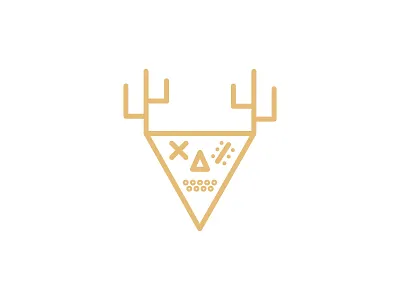 Dead Deer dead deer logo mark