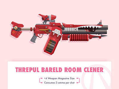 Borderlands Shotgun borderlands epic armory illustration shotgun weapon