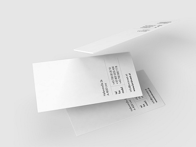 Simplistic business card austria bc branding business card clean simplistic stationery swedish