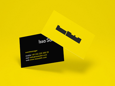 Issa Saleh Eventmanagment - Corporate Design brand branding corporatedesign corporateidentity eventmanagment florianhierholzerdesign issasaleh