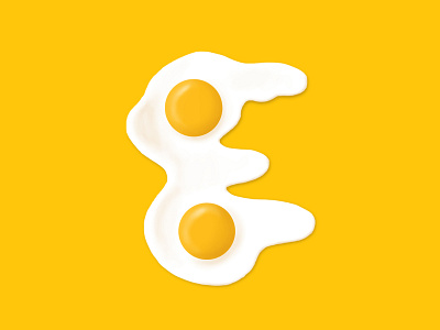 E is for Egg 36daysoftype e egg letter typography