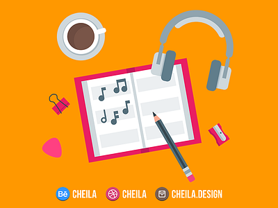 Sound Suite illustration android app design flat game illustration mobile music