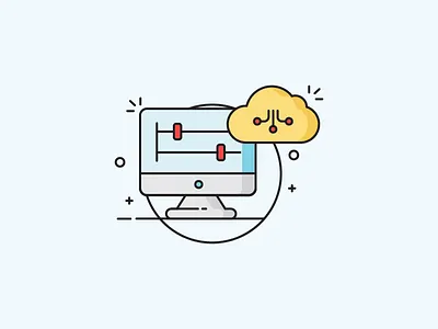 System Migration graphics illustration infographic it migrations