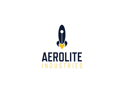 Daily Logo Challenge 001 - Rocket Ship challenge daily dribbble logo rocket ship vector