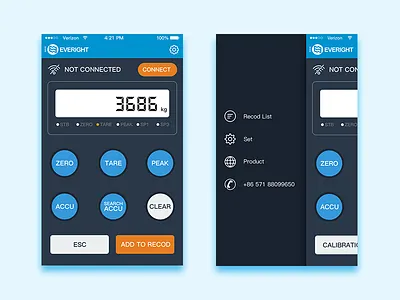 Crane Scales connect with Bluetooth bluetooth crane scales everight