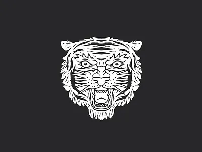 Tiger Blood apparel illustration tattoo tiger tiger tattoo tshirt