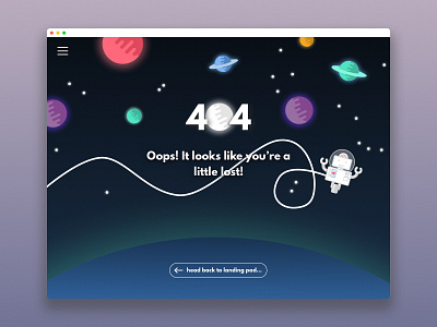 DailyUI 8 (404 Page) 008 404 challenge daily dailyui day 8 design ui ux visual web