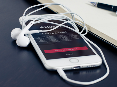 Daily UI 77 77 app apple challenge daily ios music subscription thank ui you
