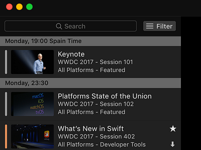 WWDC Session Cells mac wwdc