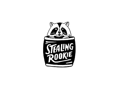 Stealing Rookie branding illustration logo