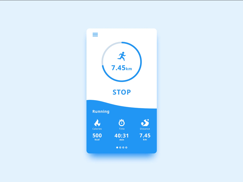 Workout Tracker – Day 41 #DailyUI 41 app daily dailyui tracker ui ux web website workout