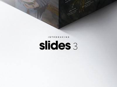 Slides Framework 3 animation css html presentation slides website