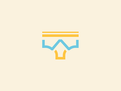 UnderWhere letters logo skidmark u underwear w