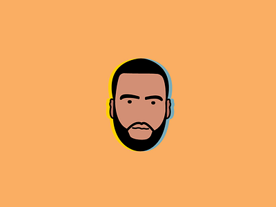 French Montana Icon french montana hip hop head icon minimal rapper series trap