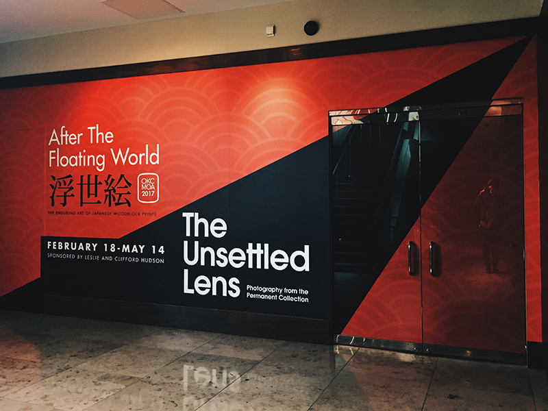 Example of Spring Exhibition Title Wall