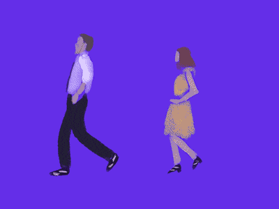 Oscars 2017 cinema gif illustration la la land moonlight oscars