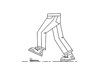 Did you get my call? call dial illustration legs line mobile pants phone step stroke texture