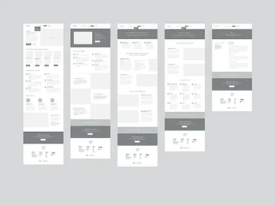 Pressed Wireframes grayscale high fidelity process ux wireframes wires
