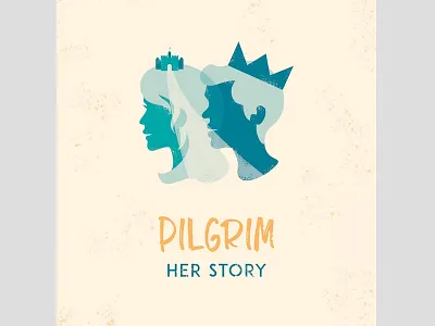Pilgrim Play Branding Concept - Revised branding castle concept journey logo pilgrim pilgrims progress play theater theatre youth