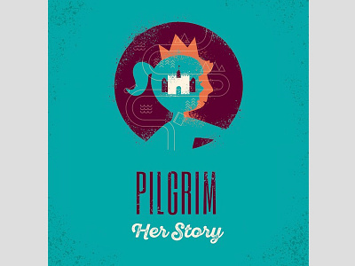 Pilgrim Play Branding Concept branding castle concept journey logo pilgrim pilgrims progress play theater theatre youth