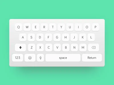 Day 94 - Keyboard apple chat ios keyboard kit message mobile text ui write