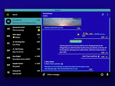 Autoexec.bat - Telegram Theme dos interface messenger msdos norton telegram theme ui