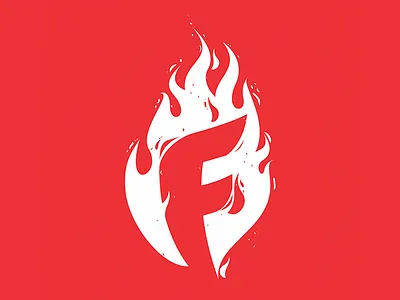 F 36daysoftype custom customtype fire type vector