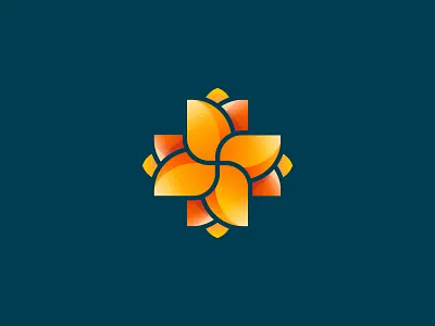 Luteina design flower graphicdesign health identity logo logodesign logotype tulips