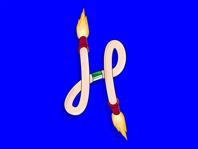 Hastroboy 36daysoftype cartoon font letter lettring type typography