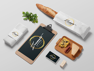 Zenmato Cake & Patisserie bakery branding bread cake design indonesia jakarta logo pastry patisserie zenmato