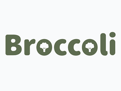 Broccoli 3d animation app art character drawing icon illustration logo sketch typography web