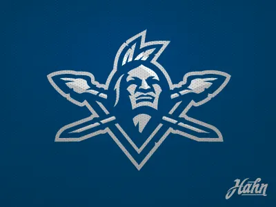 Brookwood Warriors Logo brookwood indi logo native american spear sports warriors