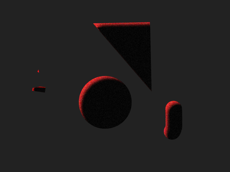 Animated A 36Days a after effects animated bold grain red type typography