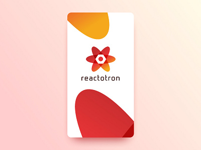 Reactotron Rebrand app app design brand color development gradient identity js logo react native ui ux