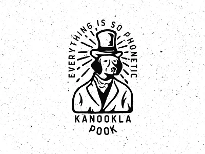 Classy Dog band black and white brand branding cult graphic illustration merch