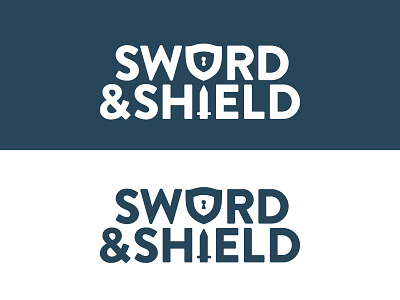 12 - Sword & Shield logo logodesign shield simple sword thirtylogos