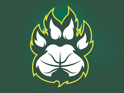 Bobcat Basketball Logo basketball bobcat logo sports logo