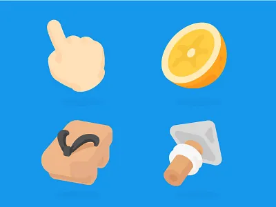 Onion Math Topic-Icons colorful icon