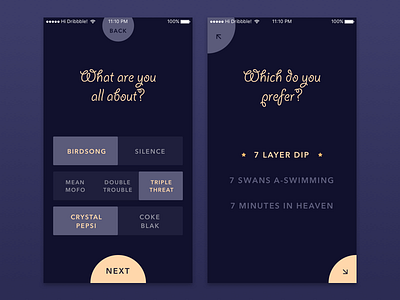 Hey, Dribbble! affordances experimental flat giddyup navigation