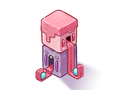 BubbleGumBoys bubblegum candy cartoon isometric sweet