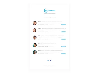 Email newsletter branding clean email minimal newsletter simple